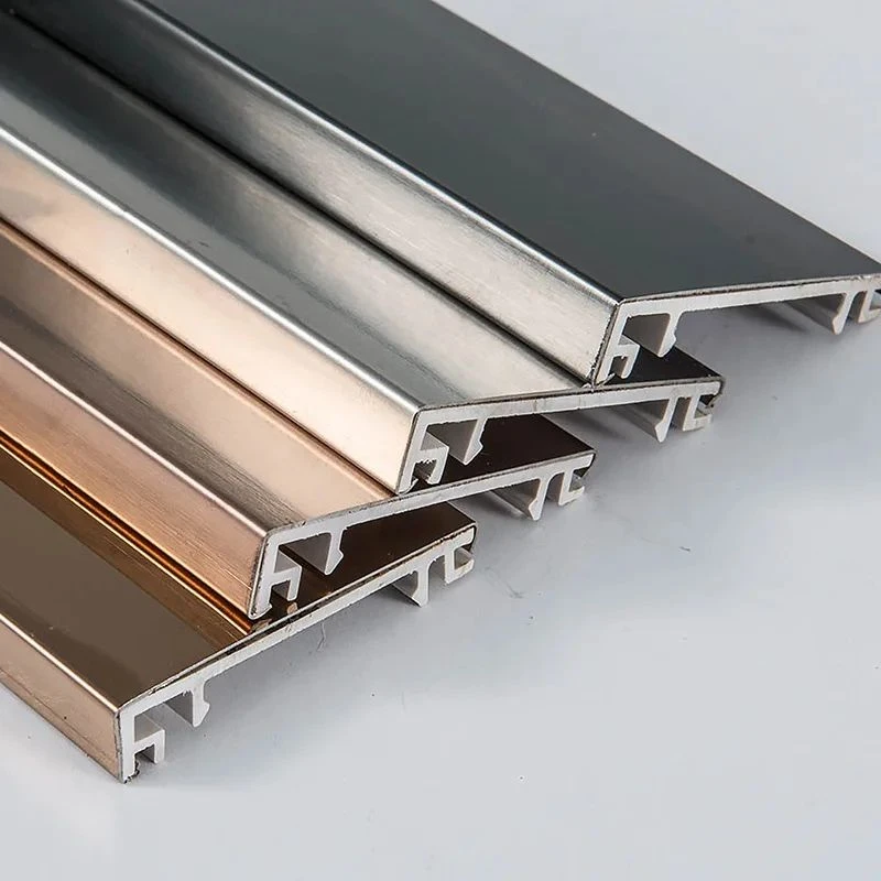 Flat Stainless Steel Tile Trim
