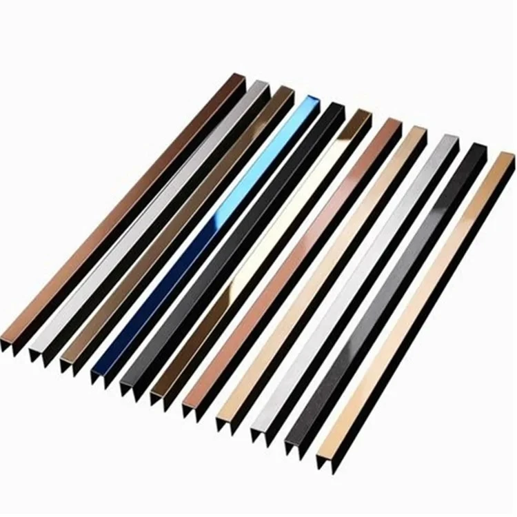 U Shape Stainless Steel Tile Trim factory